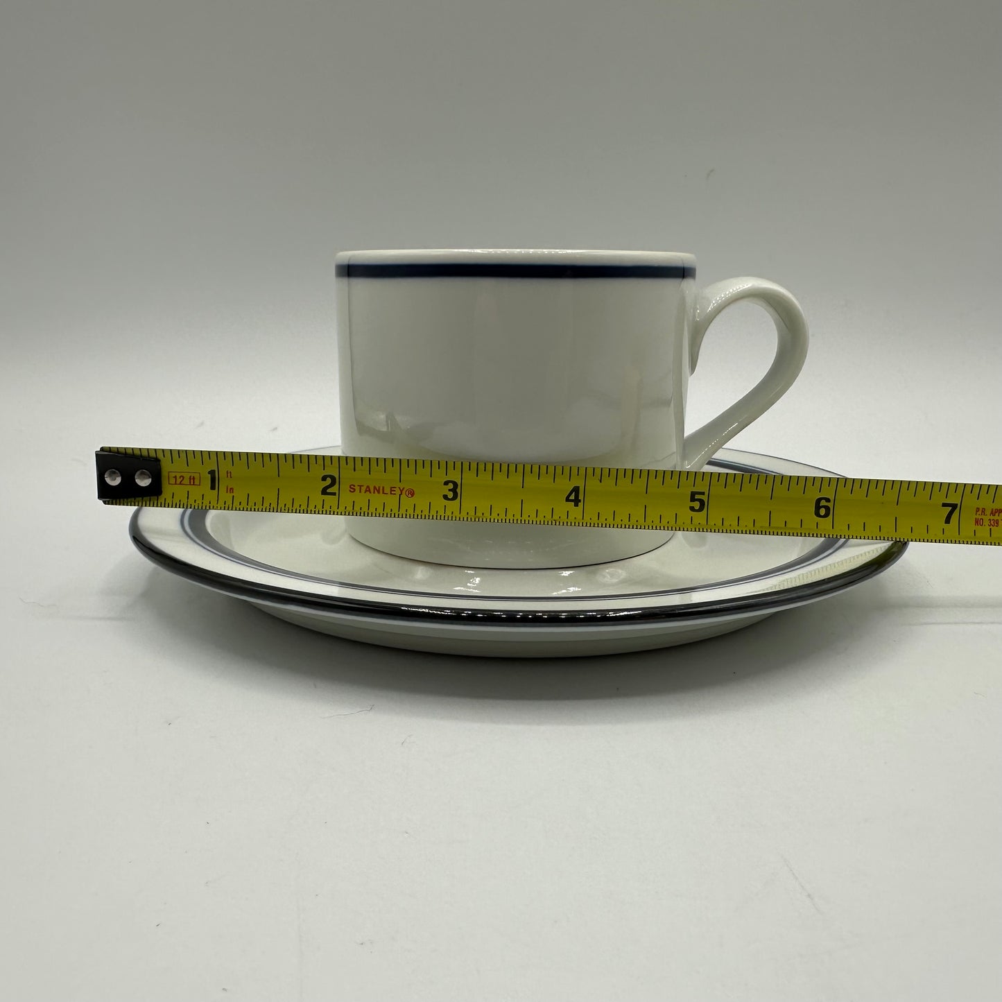 Dansk Bistro Christianshavn Cups and Saucers, Set of 4