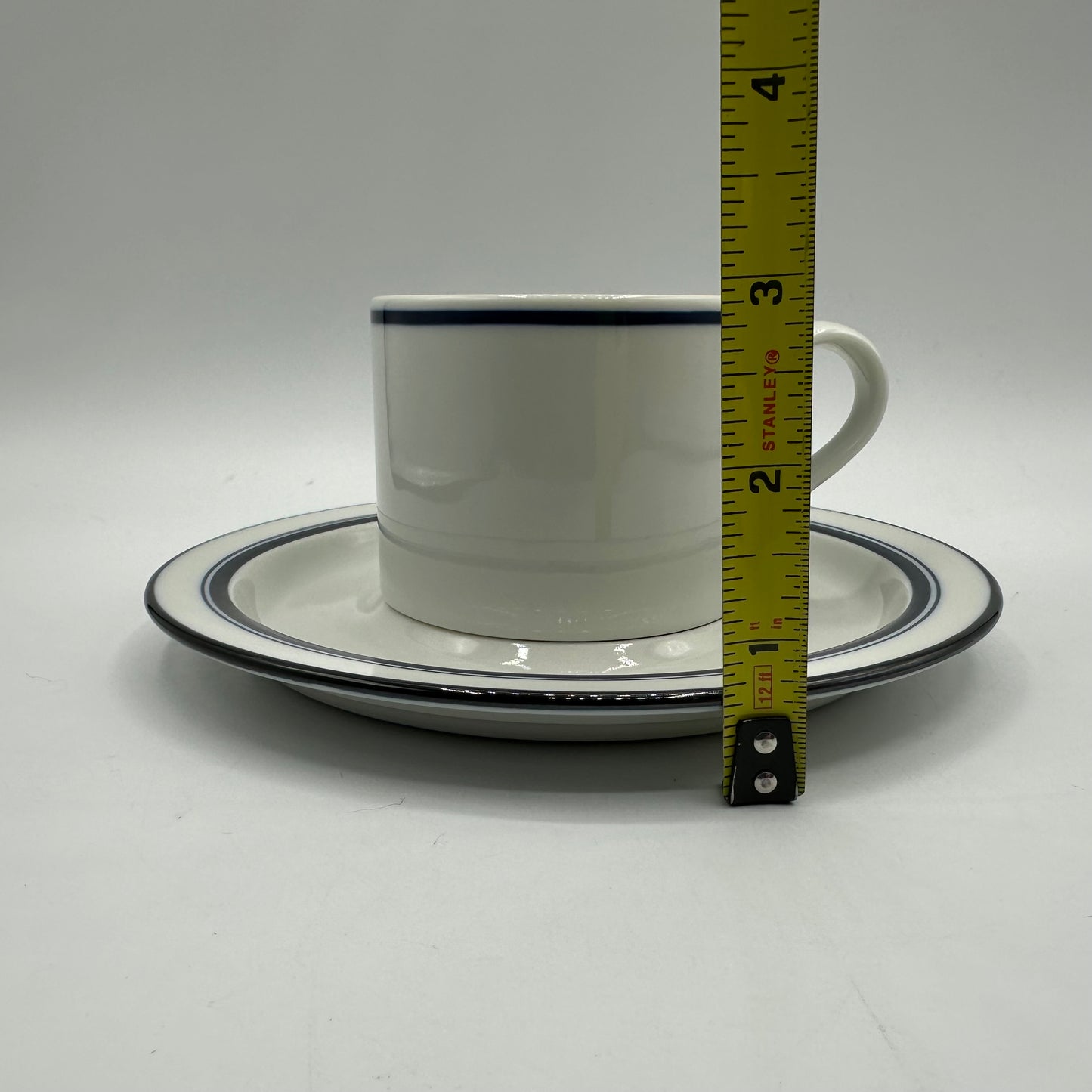 Dansk Bistro Christianshavn Cups and Saucers, Set of 4