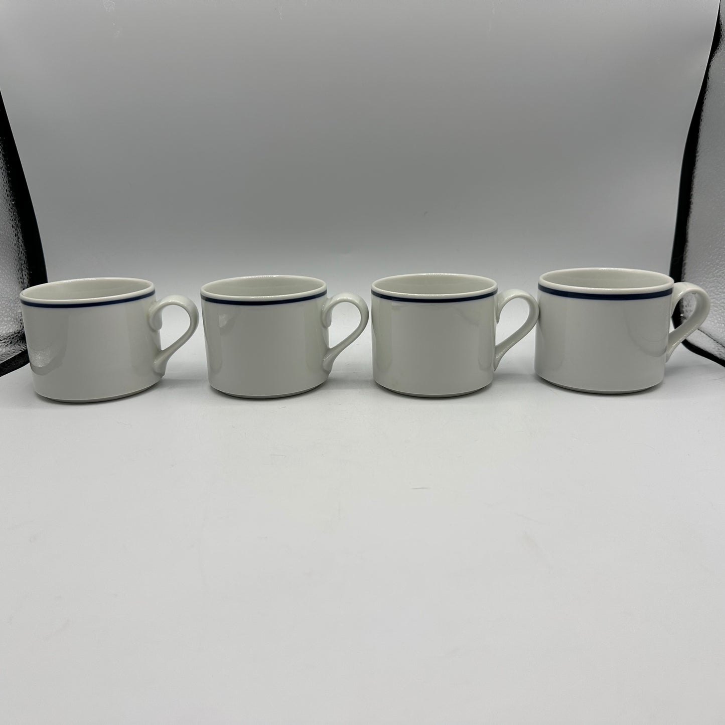 Dansk Bistro Christianshavn Cups and Saucers, Set of 4