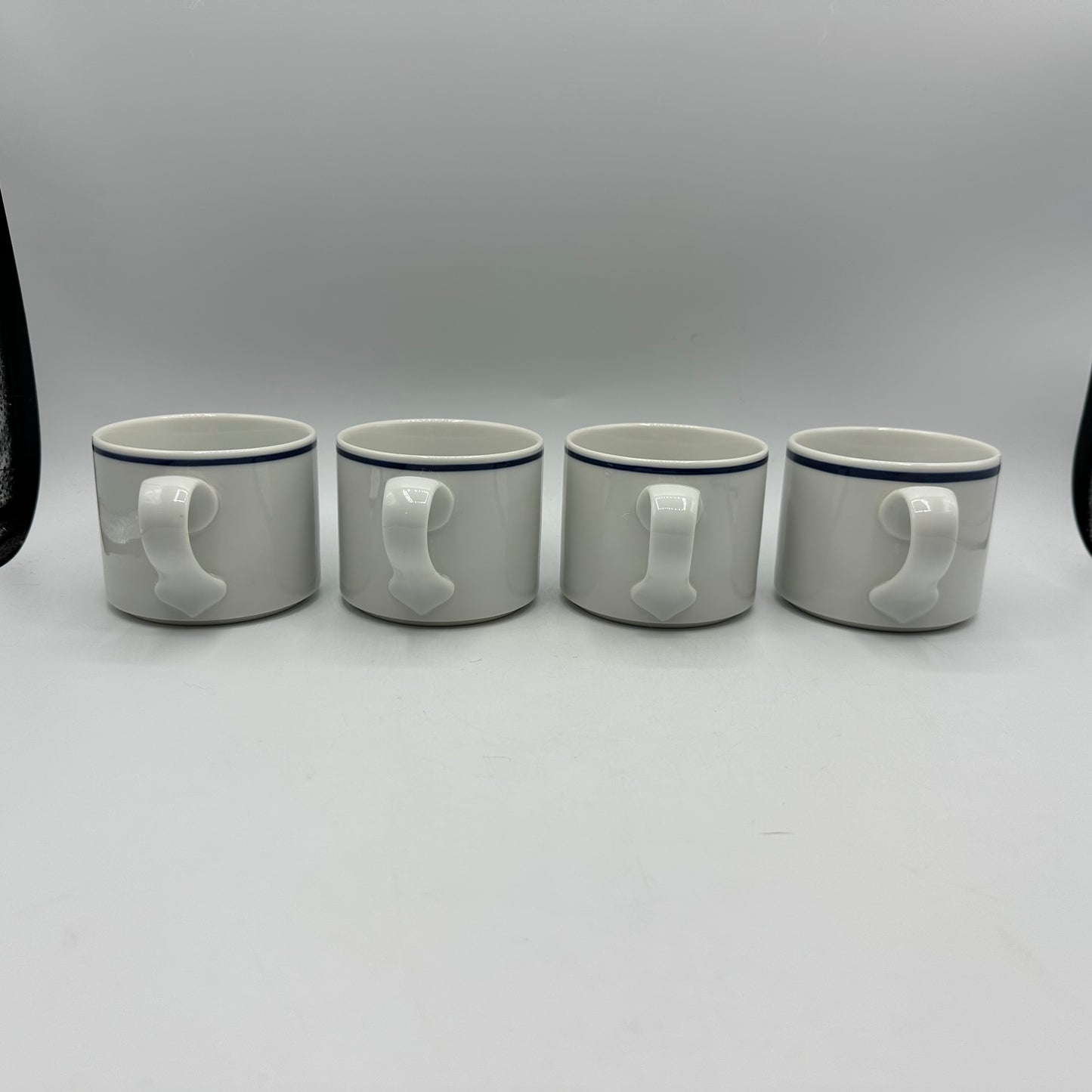 Dansk Bistro Christianshavn Cups and Saucers, Set of 4