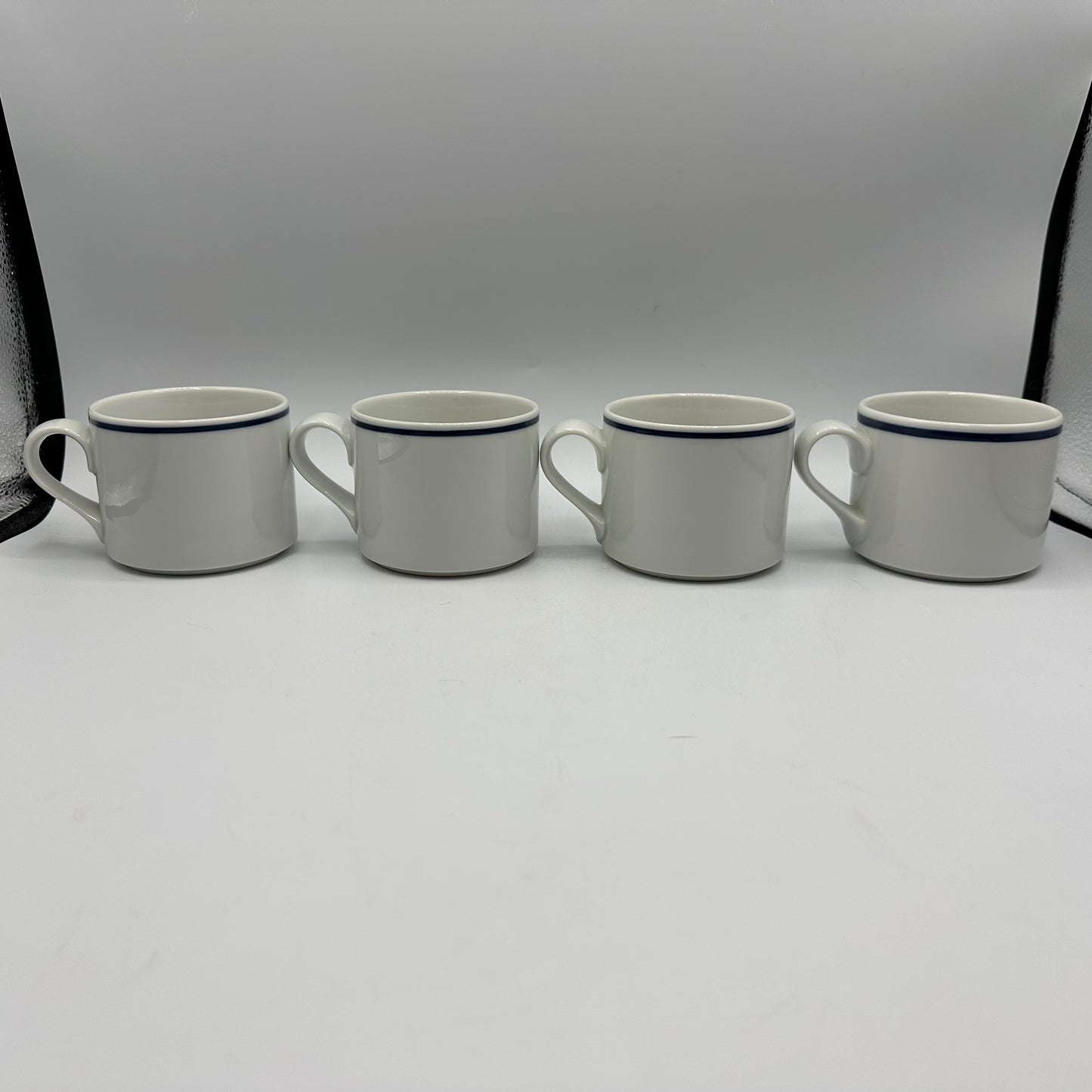 Dansk Bistro Christianshavn Cups and Saucers, Set of 4