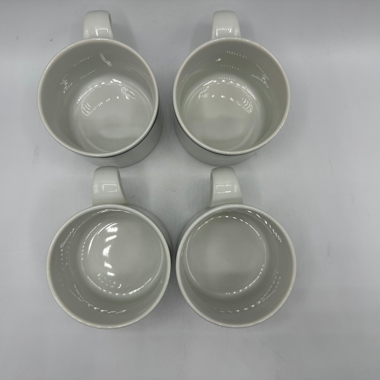 Dansk Bistro Christianshavn Cups and Saucers, Set of 4