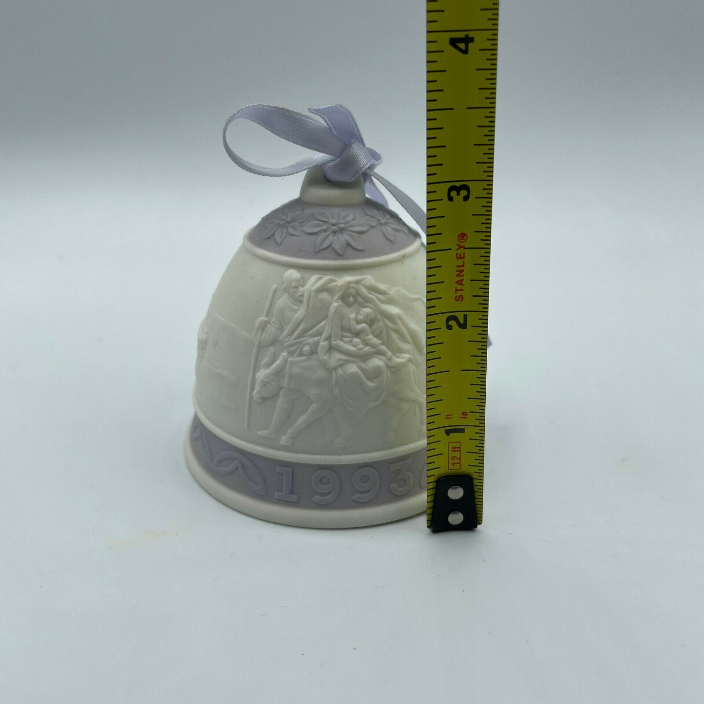 Vintage Lladro 1993 Holiday Porcelain Bell Ornament - Nostalgia 2 Now