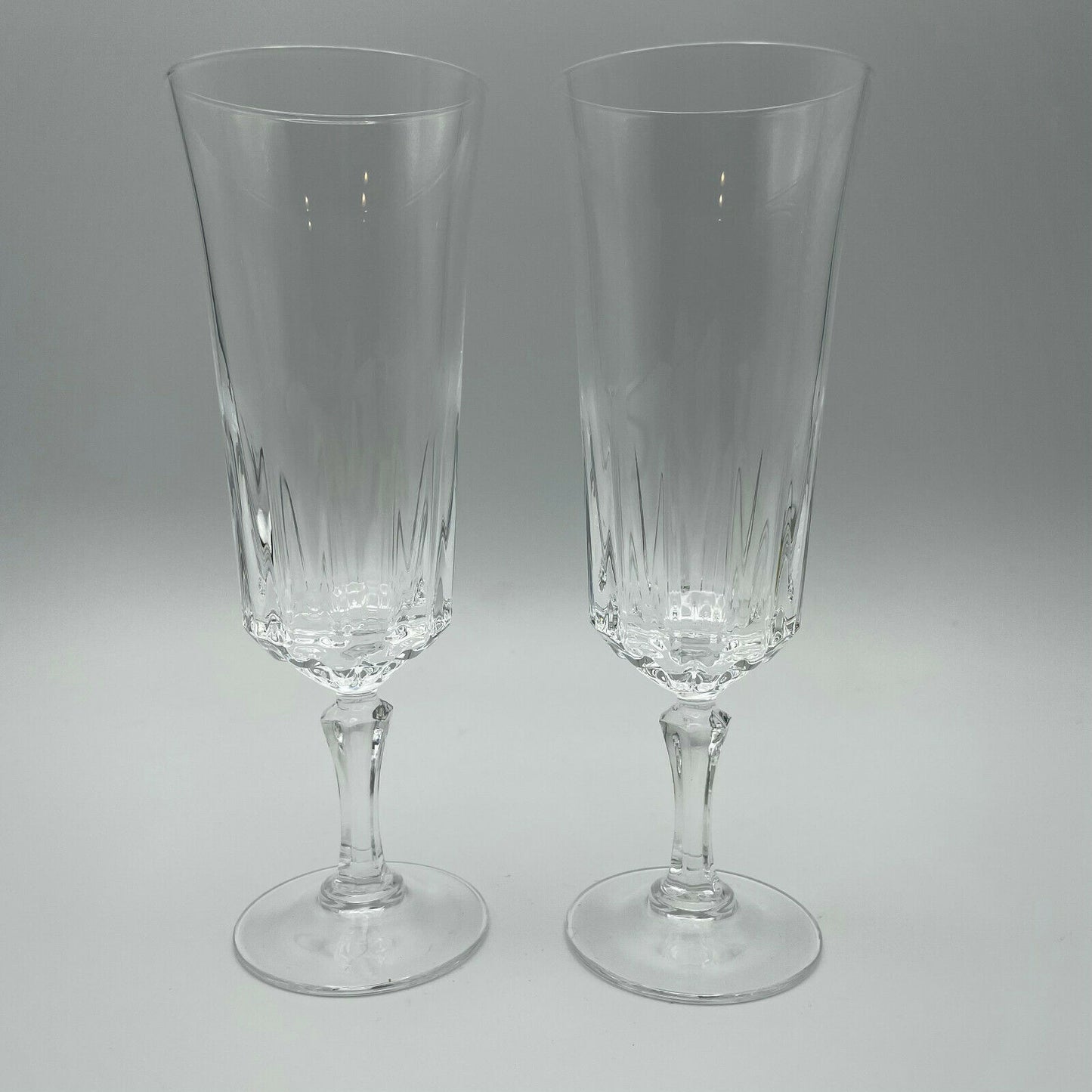 Vintage Salem French Crystal Parfait Glasses- Cristal d' Arques Pattern, Set of - Nostalgia 2 Now