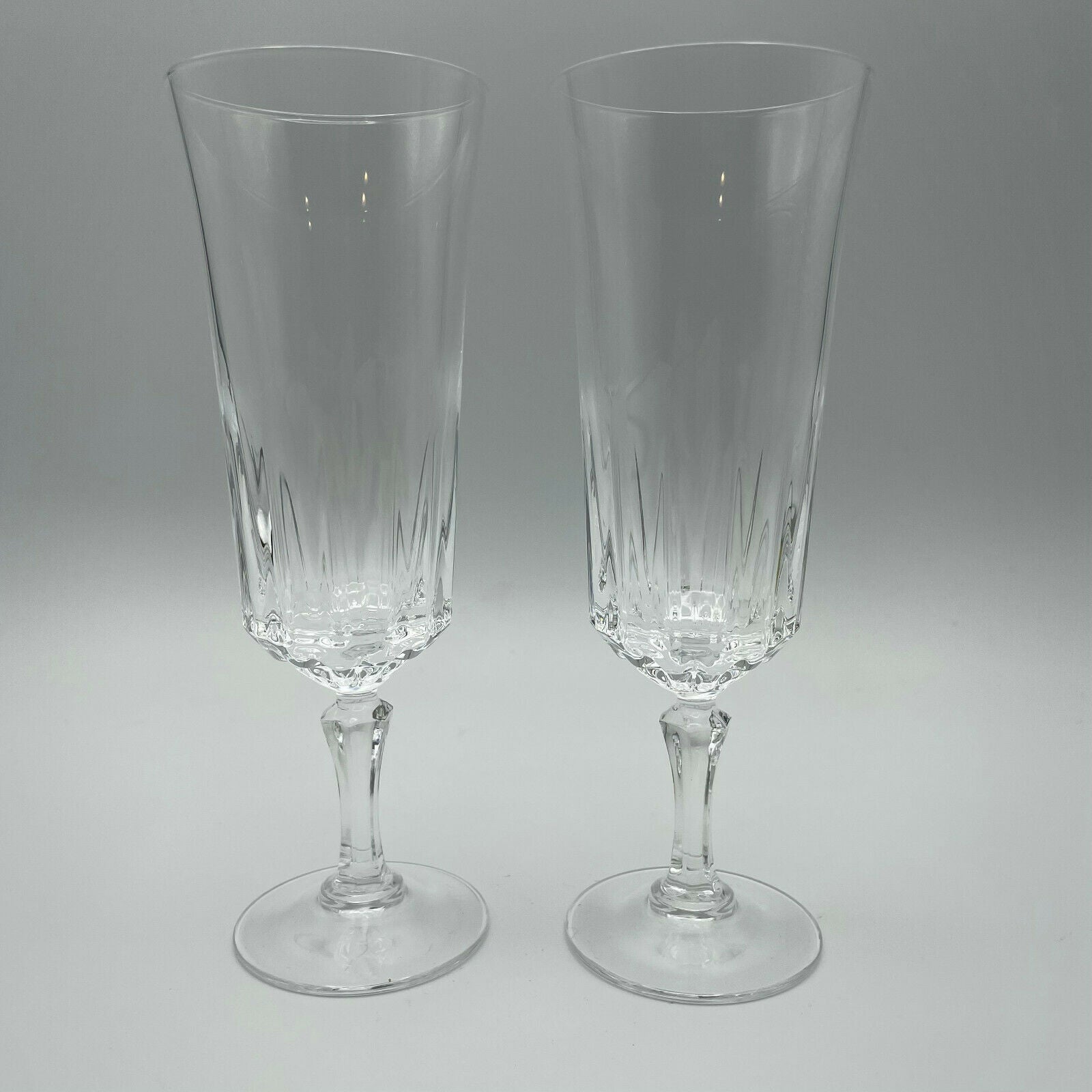Vintage Salem French Crystal Parfait Glasses- Cristal d' Arques Pattern, Set of - Nostalgia 2 Now