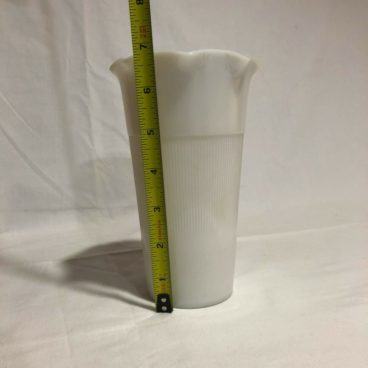Vintage Hazel Atlas Milk Glass Vase-Excellent Condition - Nostalgia 2 Now