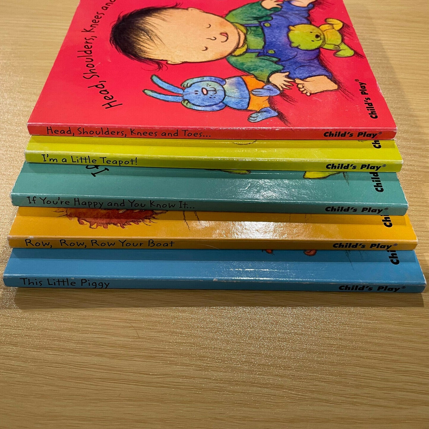 Illustrated Nursery Rhymes Board Books, Lot of 5 - Nostalgia 2 Now