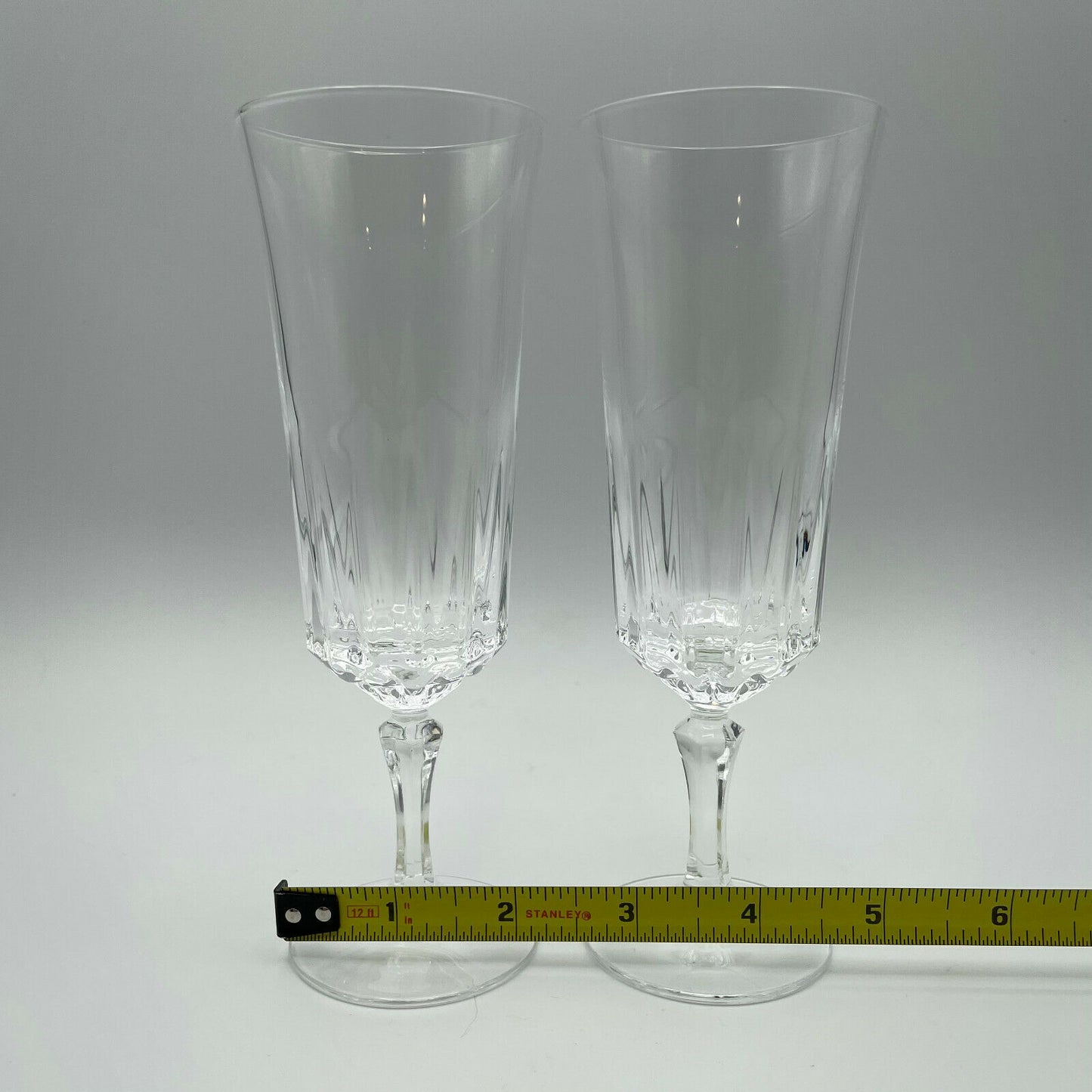 Vintage Salem French Crystal Parfait Glasses- Cristal d' Arques Pattern, Set of - Nostalgia 2 Now