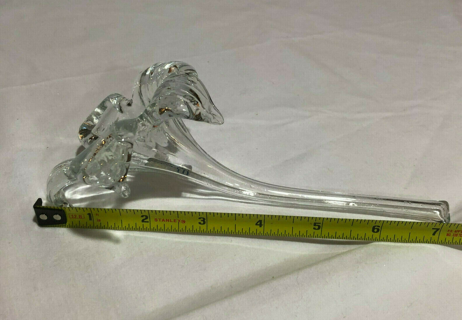 Vintage Langsam-Billig Handcrafted Blown Crystal Lily Simply Beautiful - Nostalgia 2 Now