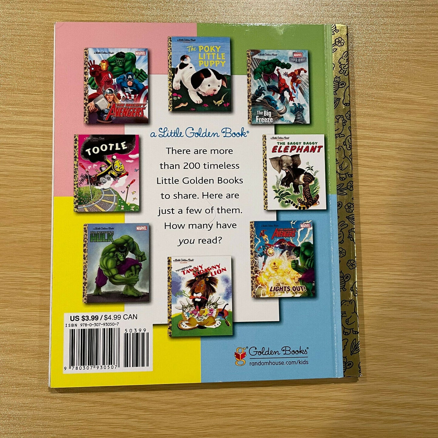 Marvel and DC Super Hero's Golden Books, Lot of 3 - Nostalgia 2 Now