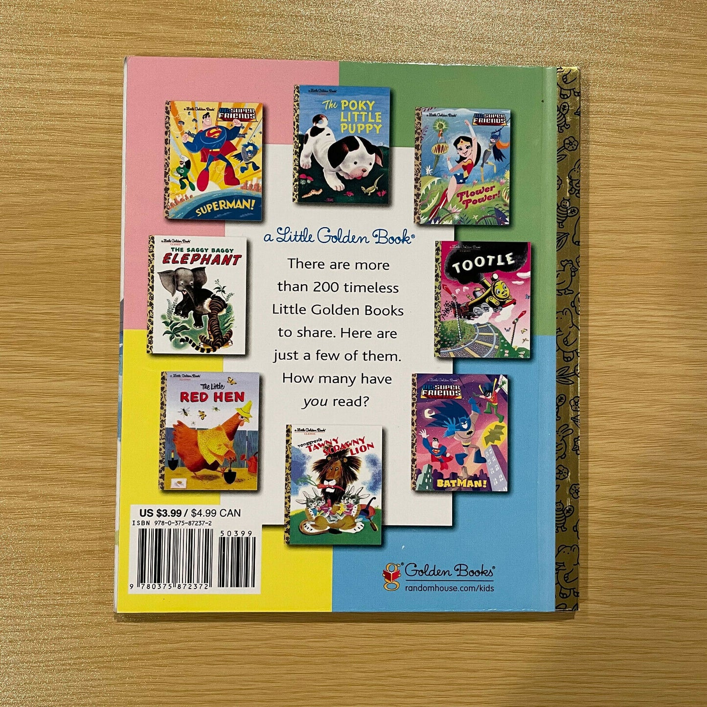Marvel and DC Super Hero's Golden Books, Lot of 3 - Nostalgia 2 Now