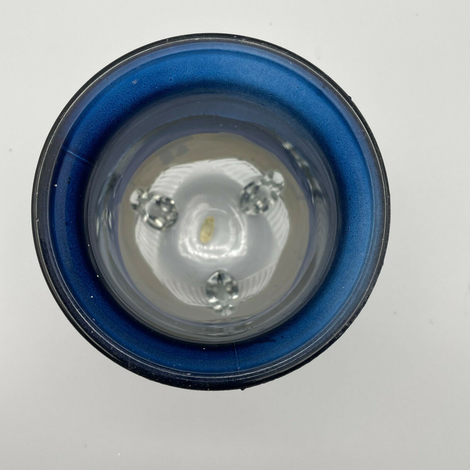 Painted Wintry Scene Glass Candle Holder - Nostalgia 2 Now