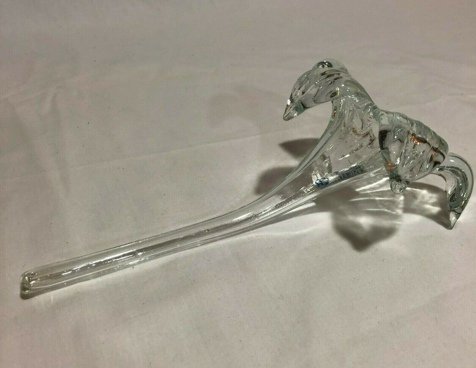 Vintage Langsam-Billig Handcrafted Blown Crystal Lily Simply Beautiful - Nostalgia 2 Now