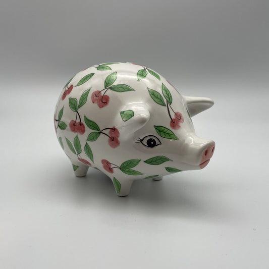 Annaco Creations Ceramic Piggy Bank "Cherries" - Nostalgia 2 Now