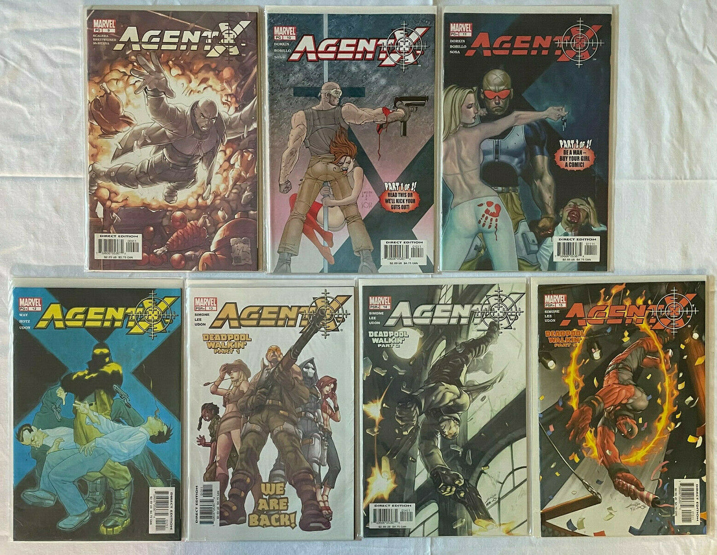 Agent X Marvel Comics 1-15 Full Set - Nostalgia 2 Now