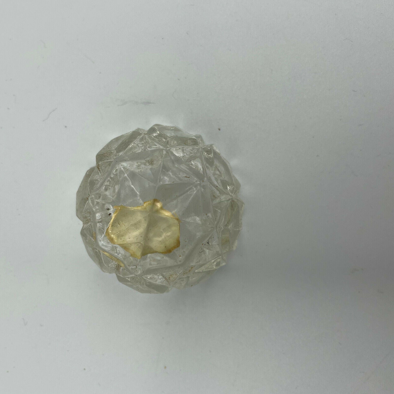 Vintage Bohemian Glass Salt Cellars & Spoons, Set of 6 Original Box - Nostalgia 2 Now