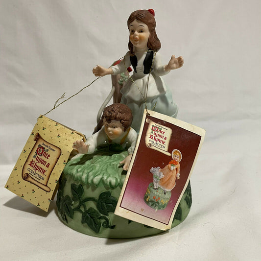 Brenda P. Thomas Once Upon A Time Rhyme Collection Jack & Jill Music Box - 1989 - Nostalgia 2 Now