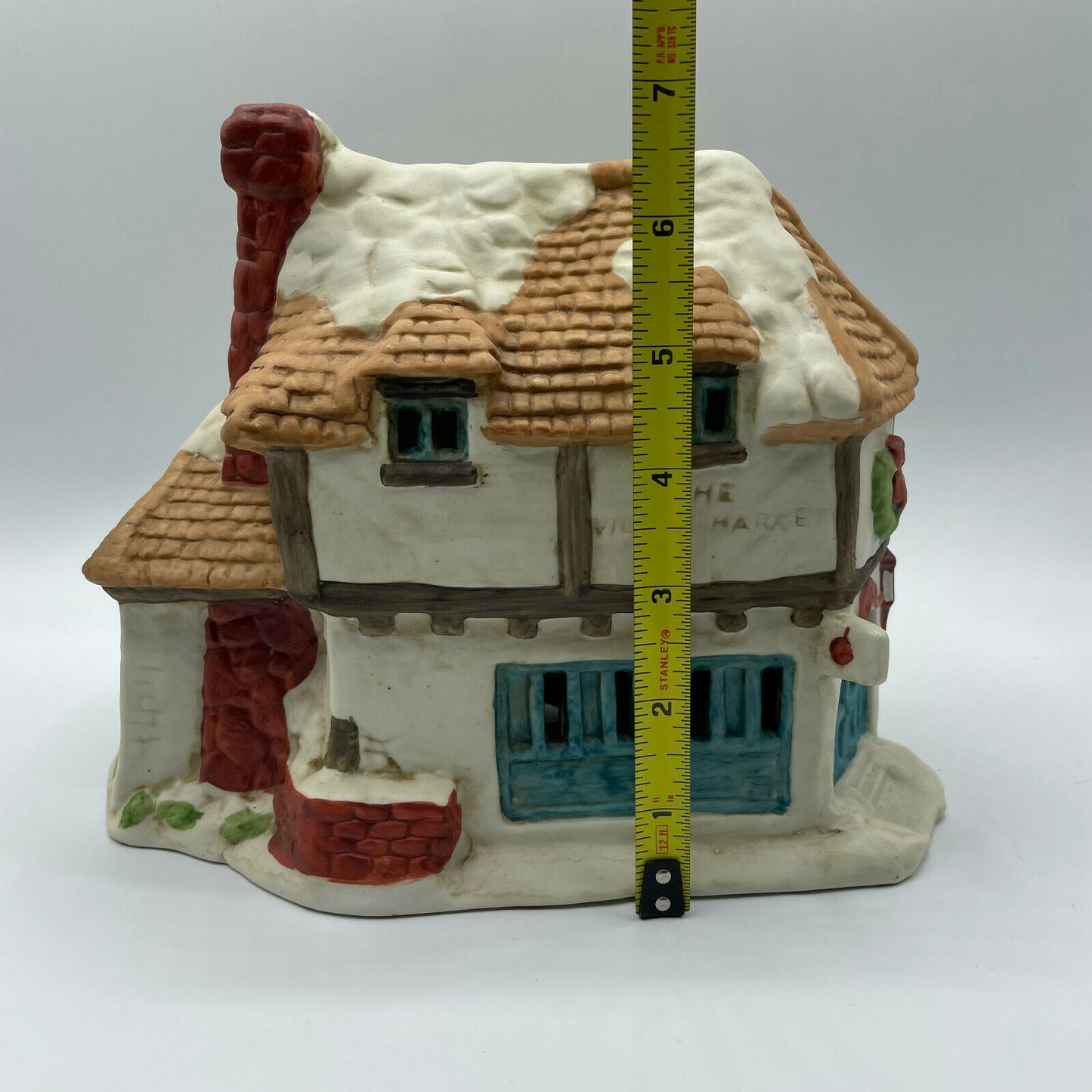 Studio 5 Bisque Porcelain Lighted Village Market - Nostalgia 2 Now