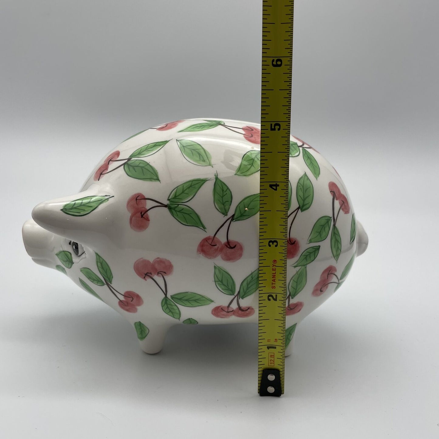 Annaco Creations Ceramic Piggy Bank "Cherries" - Nostalgia 2 Now