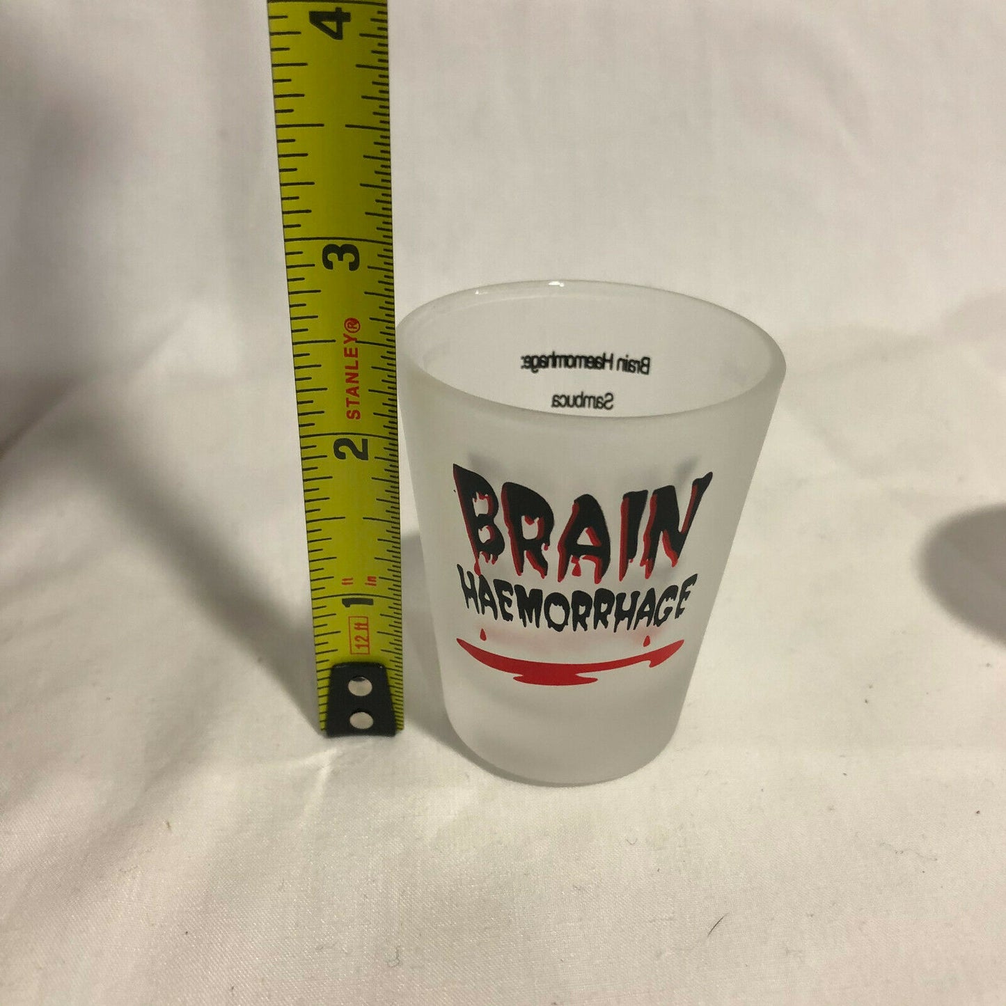5 Frosted Shot Glasses With the Recipes On The Glass - Nostalgia 2 Now