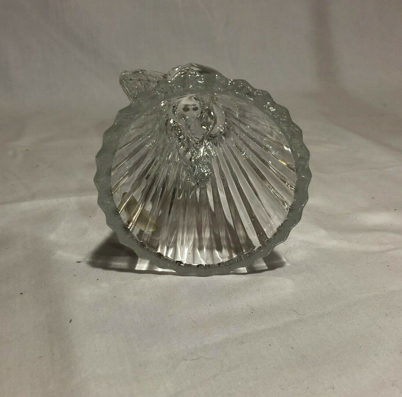 American Crystal Collection 7 1/4" Angel Candle Holders-SET OF 2 - Nostalgia 2 Now