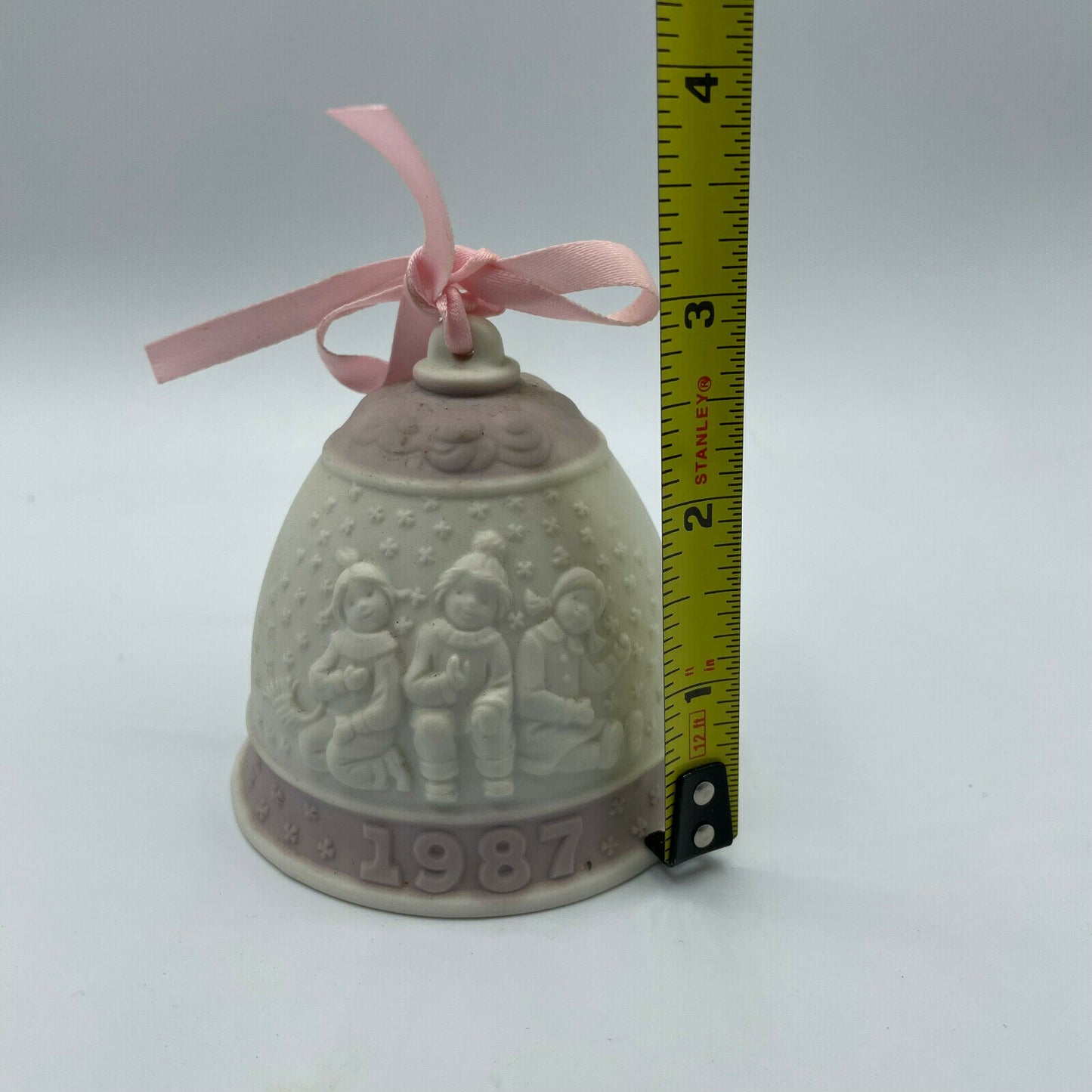 Vintage Lladro 1987 Holiday Porcelain Bell Ornament - Nostalgia 2 Now