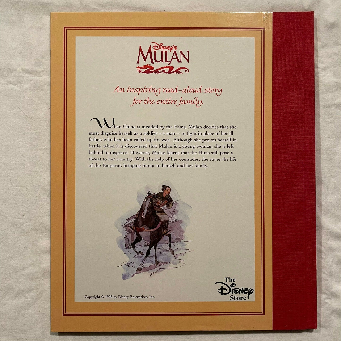 Disney's Mulan adapted by Kathleen W. Zoehfeld from Disney Press - Nostalgia 2 Now