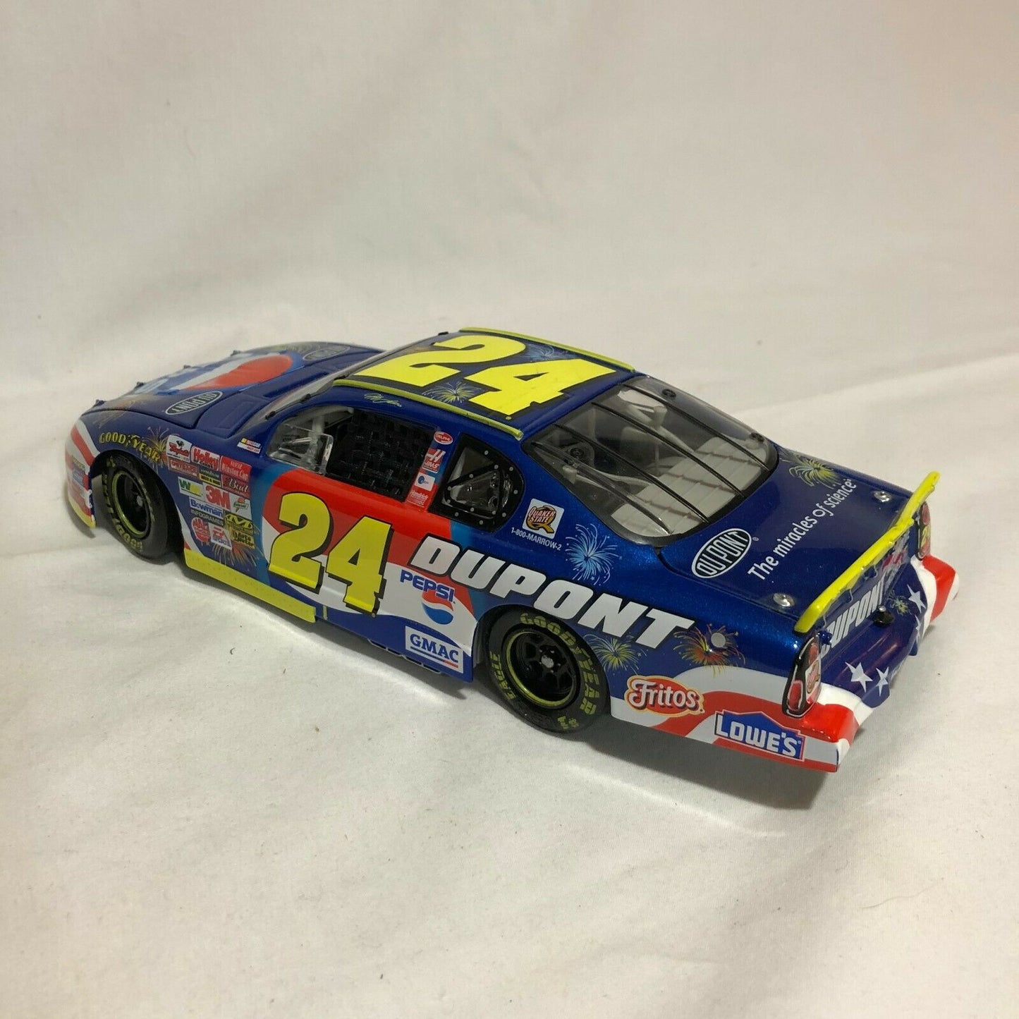 1:24 Jeff Gordon #24 DuPont/Pepsi/Daytona 2002 Monte Carlo Action NASCAR - Nostalgia 2 Now