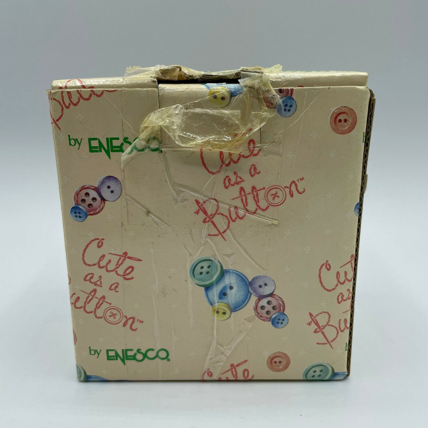 Cute as a Button - Enesco - Button Down Carnival - Roller Coaster Figurine - Nostalgia 2 Now