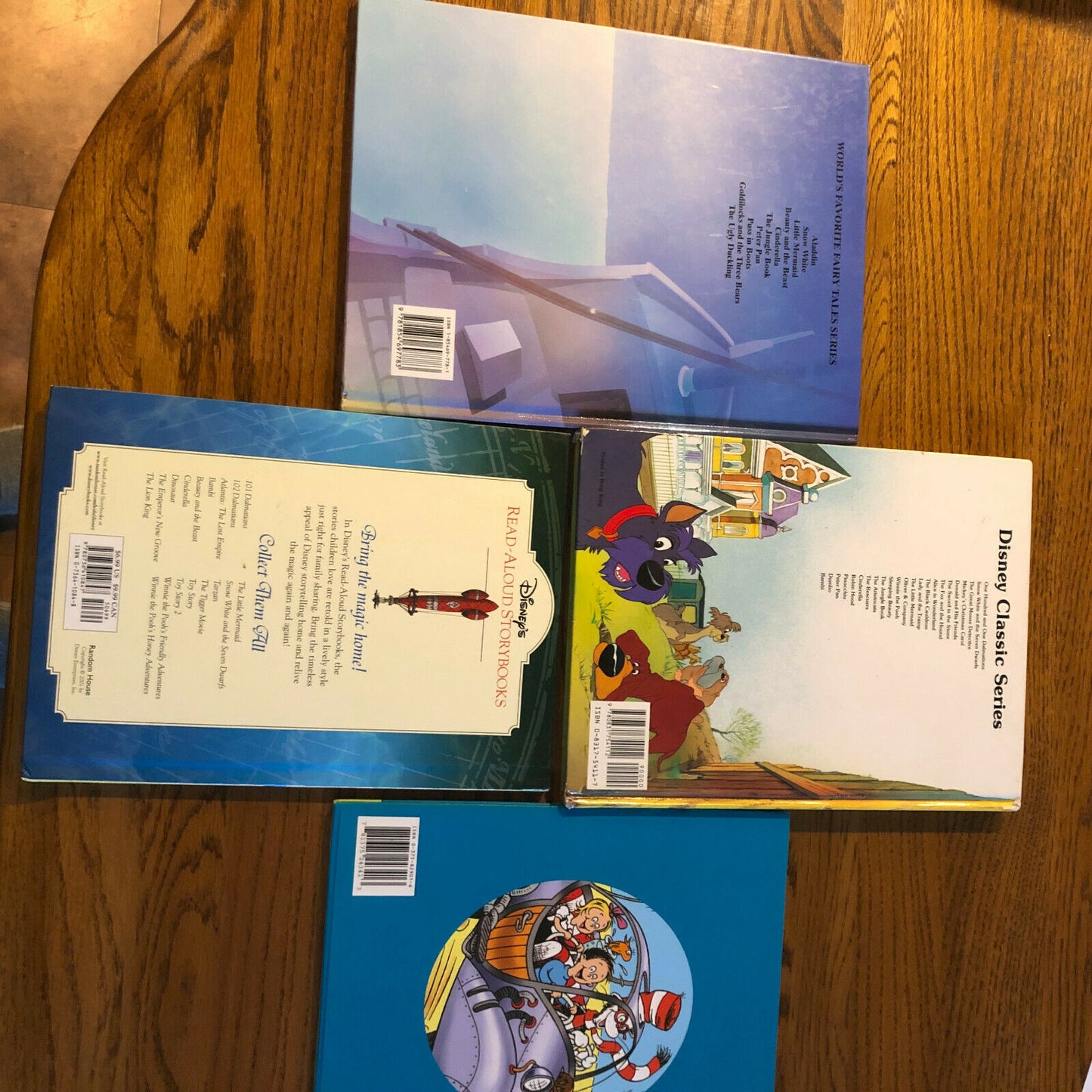 Lot of 4 Mixed Childrens Books- Atlantis, Dr. Seuss, Lady & The Tramp, Peter Pan - Nostalgia 2 Now