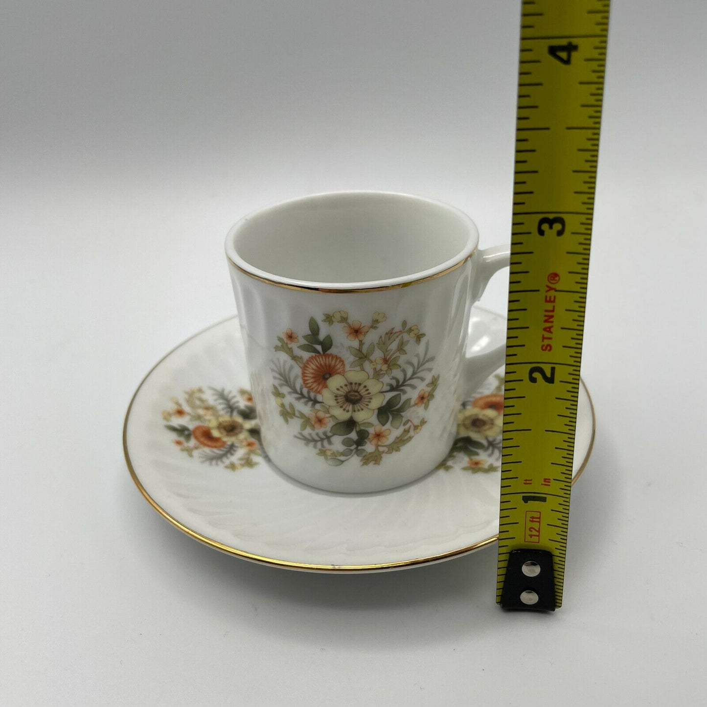 Vintage Demitasse/Teacup & Saucer featuring Wild Flowers - Nostalgia 2 Now