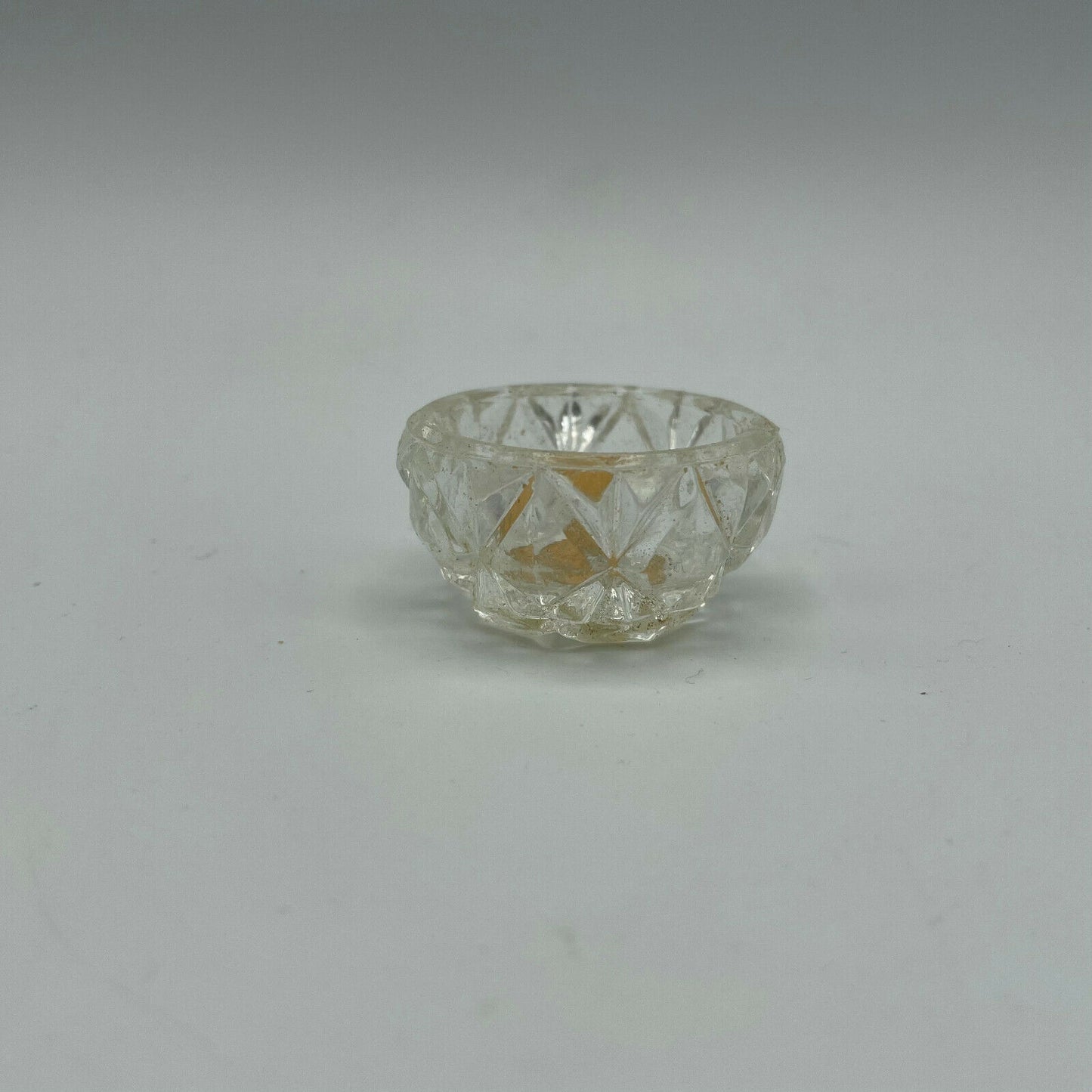 Vintage Bohemian Glass Salt Cellars & Spoons, Set of 6 Original Box - Nostalgia 2 Now