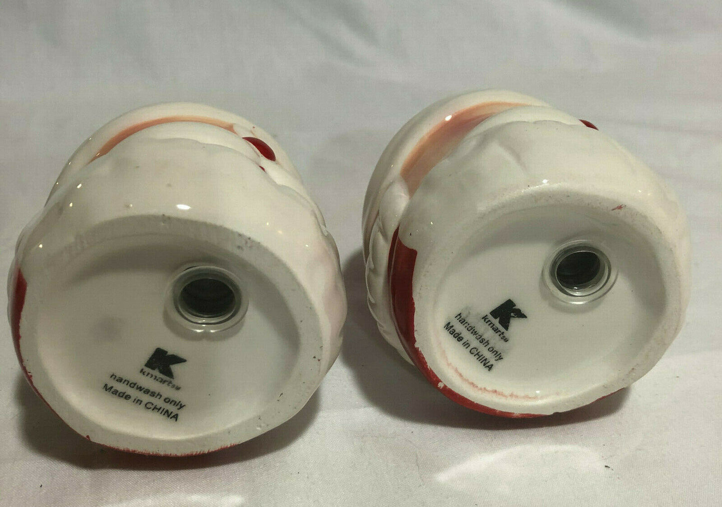 Vintage Santa Claus Heads Salt & Pepper Shaker Set  ORIGINAL BOX - Nostalgia 2 Now