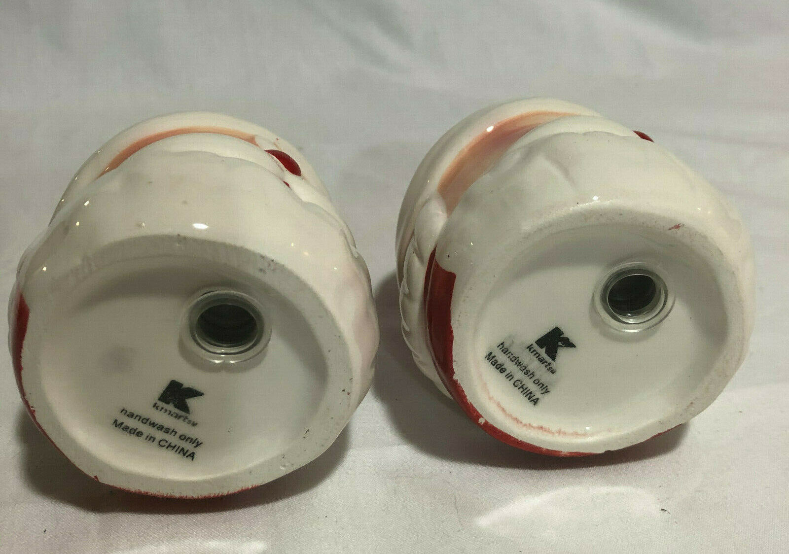 Vintage Santa Claus Heads Salt & Pepper Shaker Set  ORIGINAL BOX - Nostalgia 2 Now