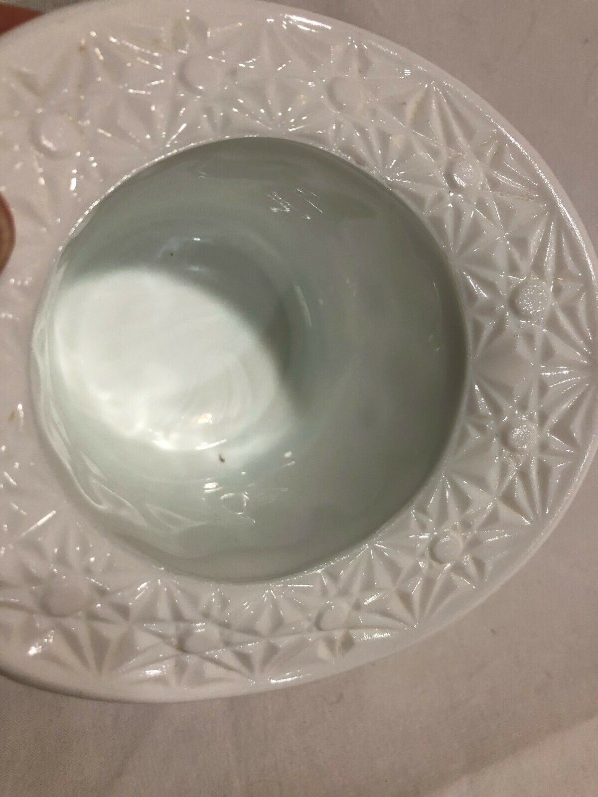 Vintage EMPIRE TOP HAT White Milk Glass - Hat of all Trades - Nostalgia 2 Now