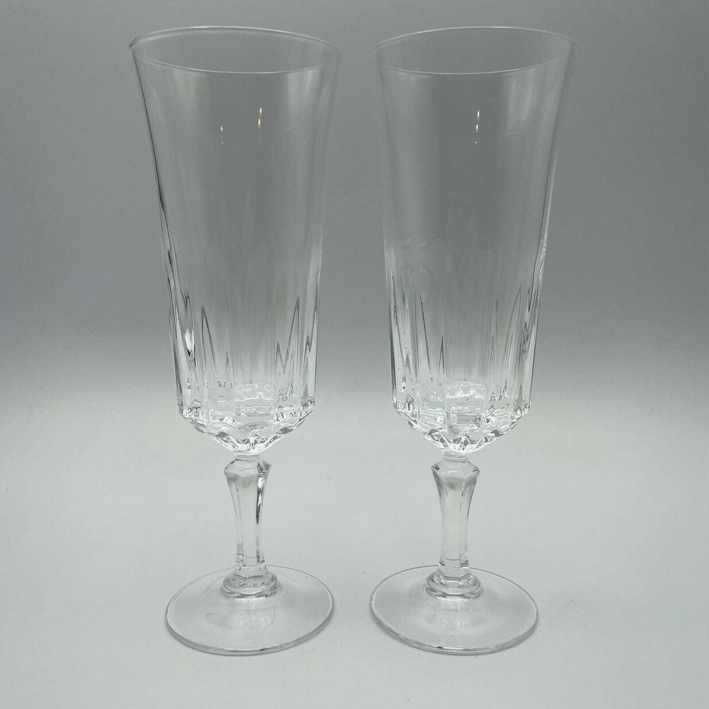 Vintage Salem French Crystal Parfait Glasses- Cristal d' Arques Pattern, Set of - Nostalgia 2 Now