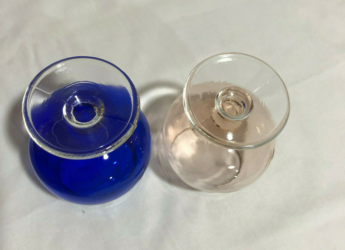 Vintage Etched Brandy Snifters National Potteries Made In Japan, Set of 2 - Nostalgia 2 Now