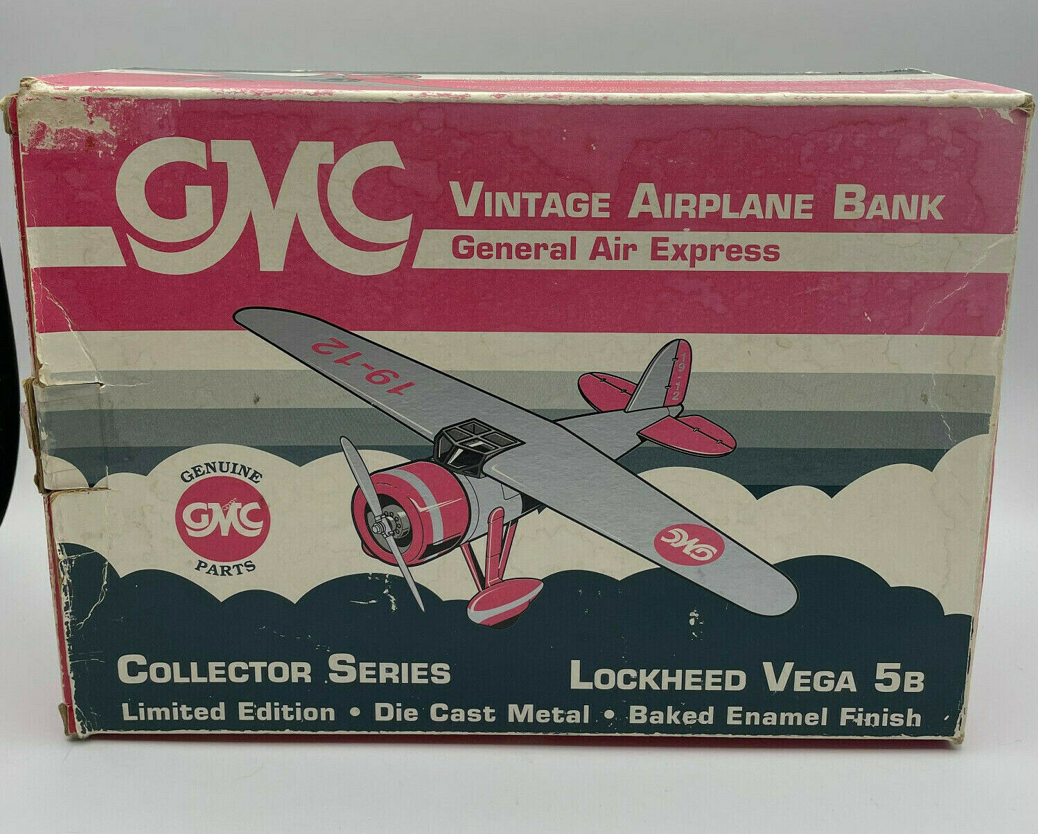 GMC Vintage Airplane Bank Collector Series Lockheed Vega 5B - Nostalgia 2 Now