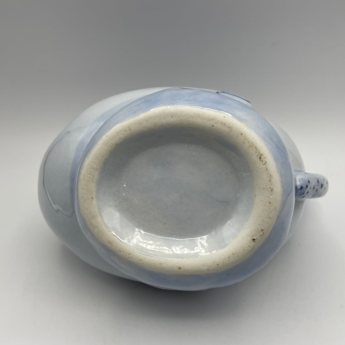Blue & White Duck Ceramic Teapot