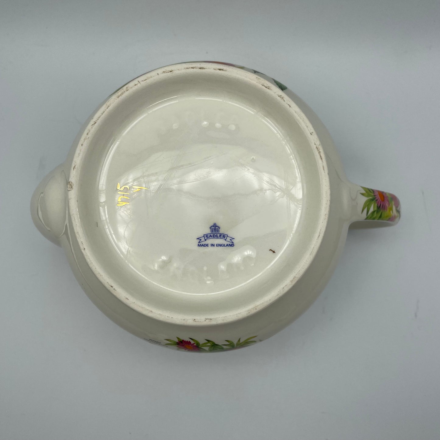 Sadler Teapot Floral Design & Flower Names