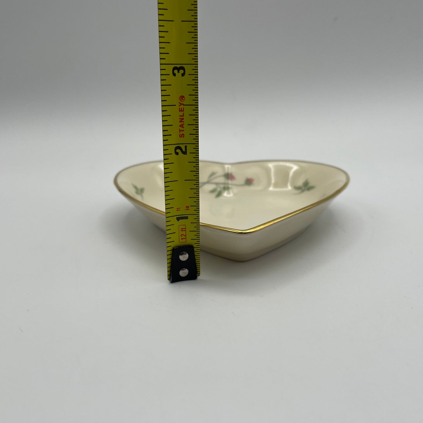 Lenox Rose Manor Heart Dish and Round Dish