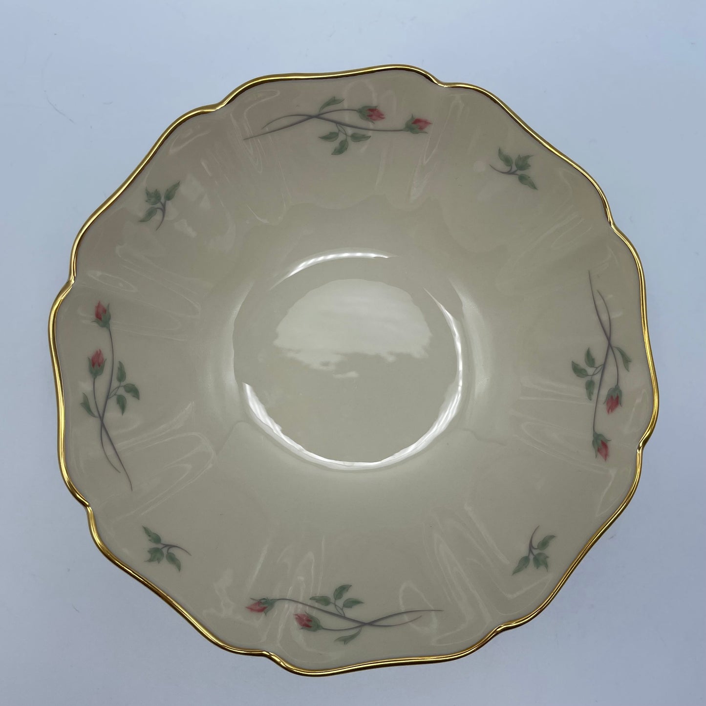 Lenox Rose Manor Heart Dish and Round Dish
