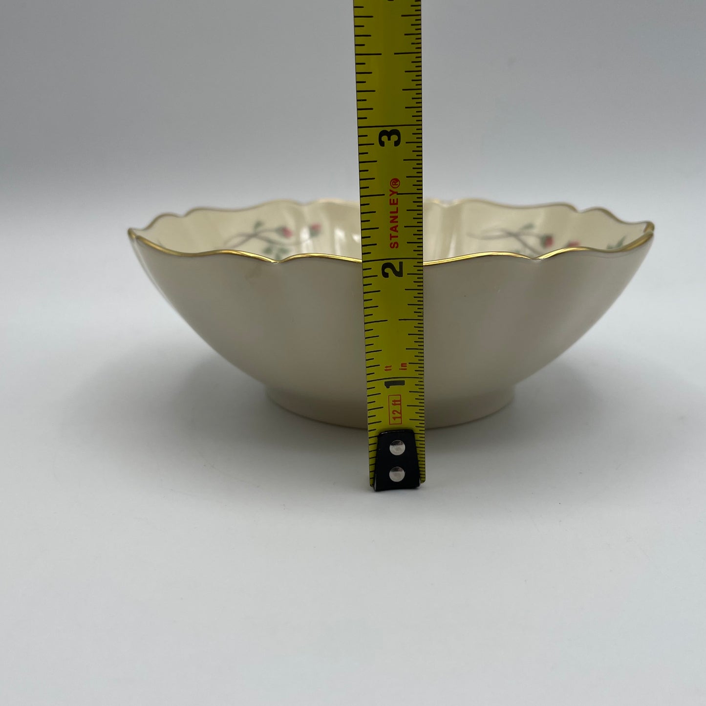 Lenox Rose Manor Heart Dish and Round Dish