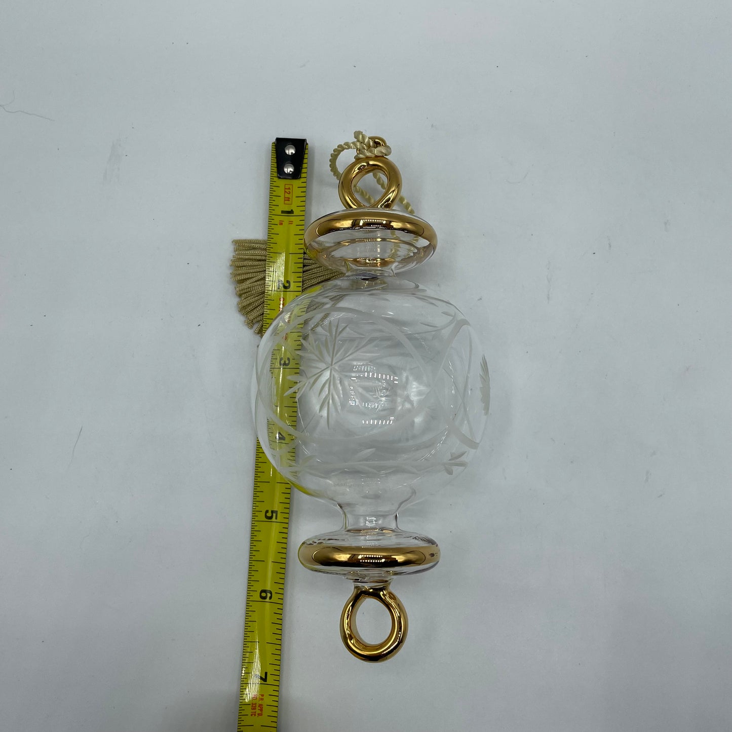 Waterford Marquis Winter Celebrations Holiday Ornament F 49254-1