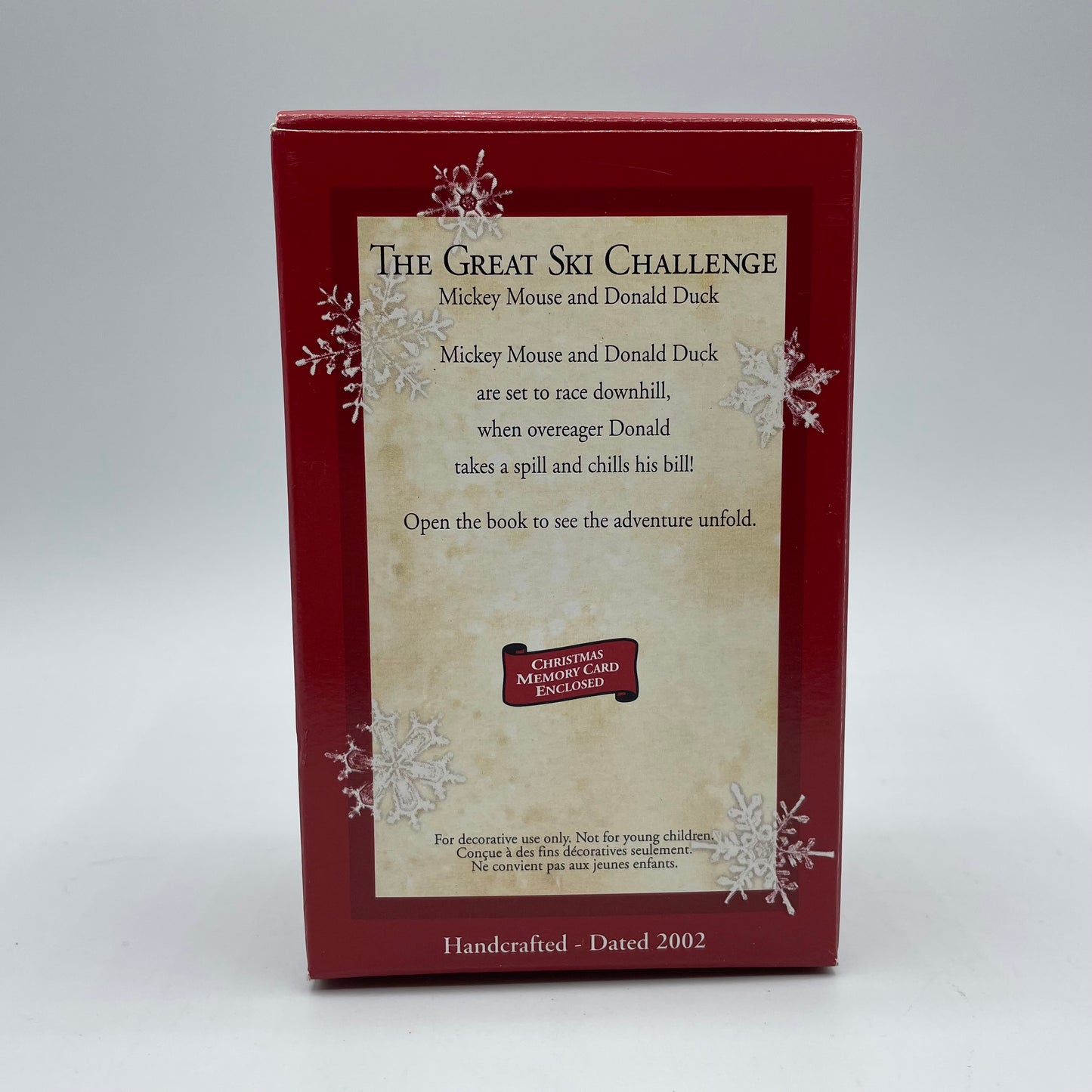 Hallmark Keepsake Ornament The Great Ski Challenge Christmas 2002