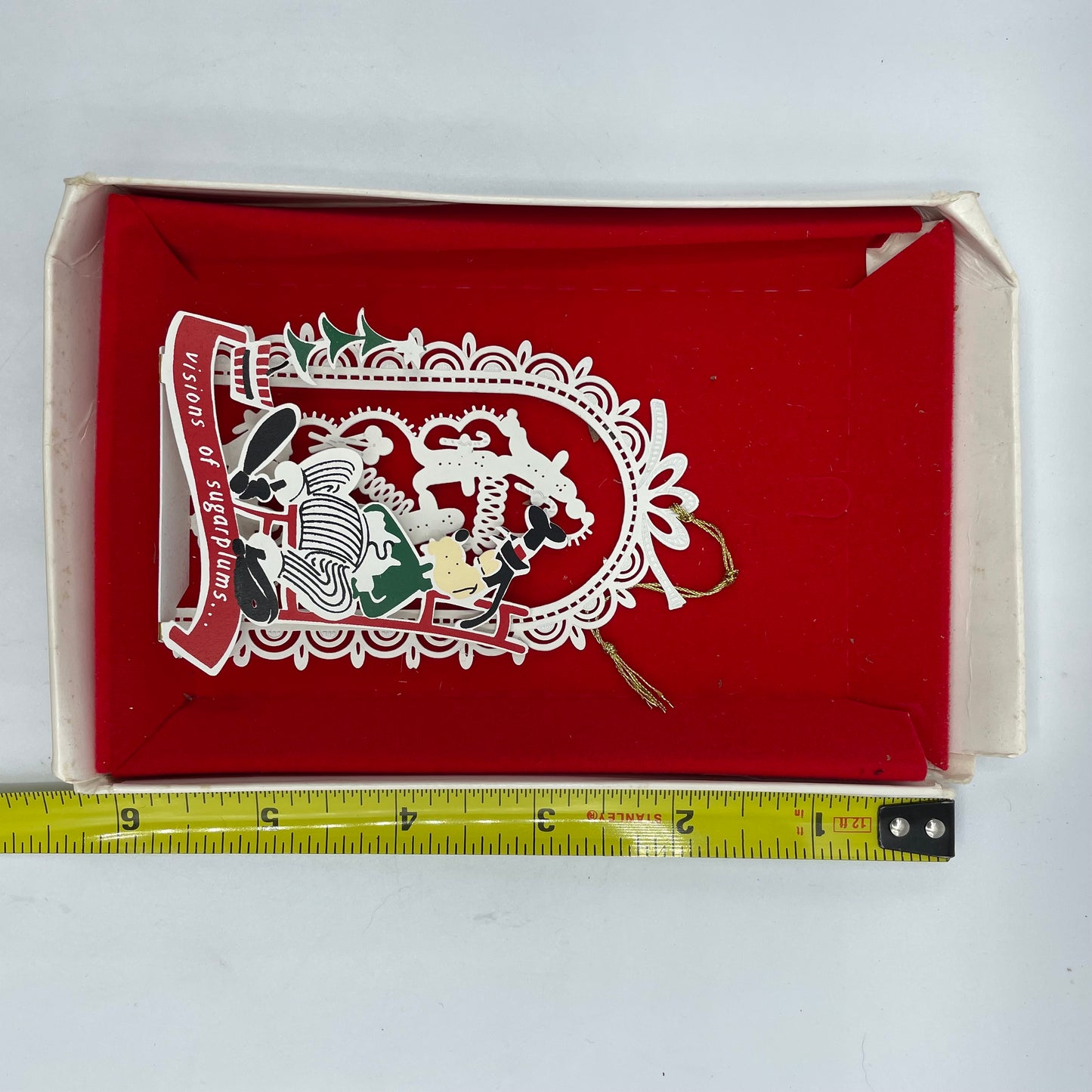 Disney Collection Twas the Night Before Christmas Series Goofy/Sugarplum Visions