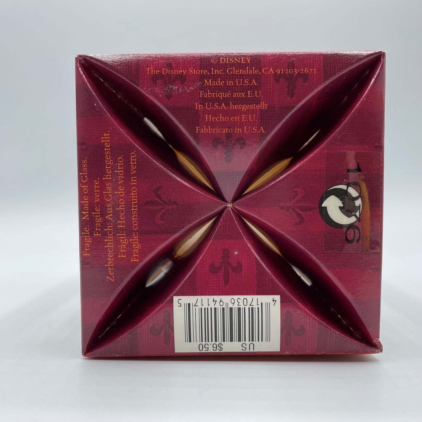Disney Store The Hunchback of Notre Dame Christmas Ornament