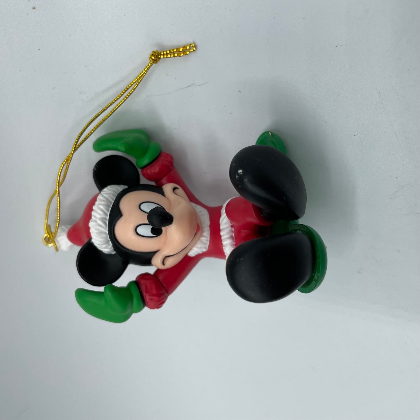 Disney Enesco Tree-rific Treasures Mickey Sledding Christmas Ornament