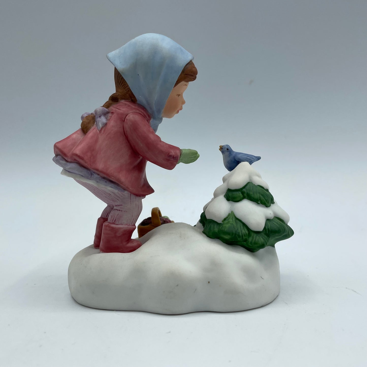 1986 Avon Music Box “We Wish You A Merry Christmas" Figurine