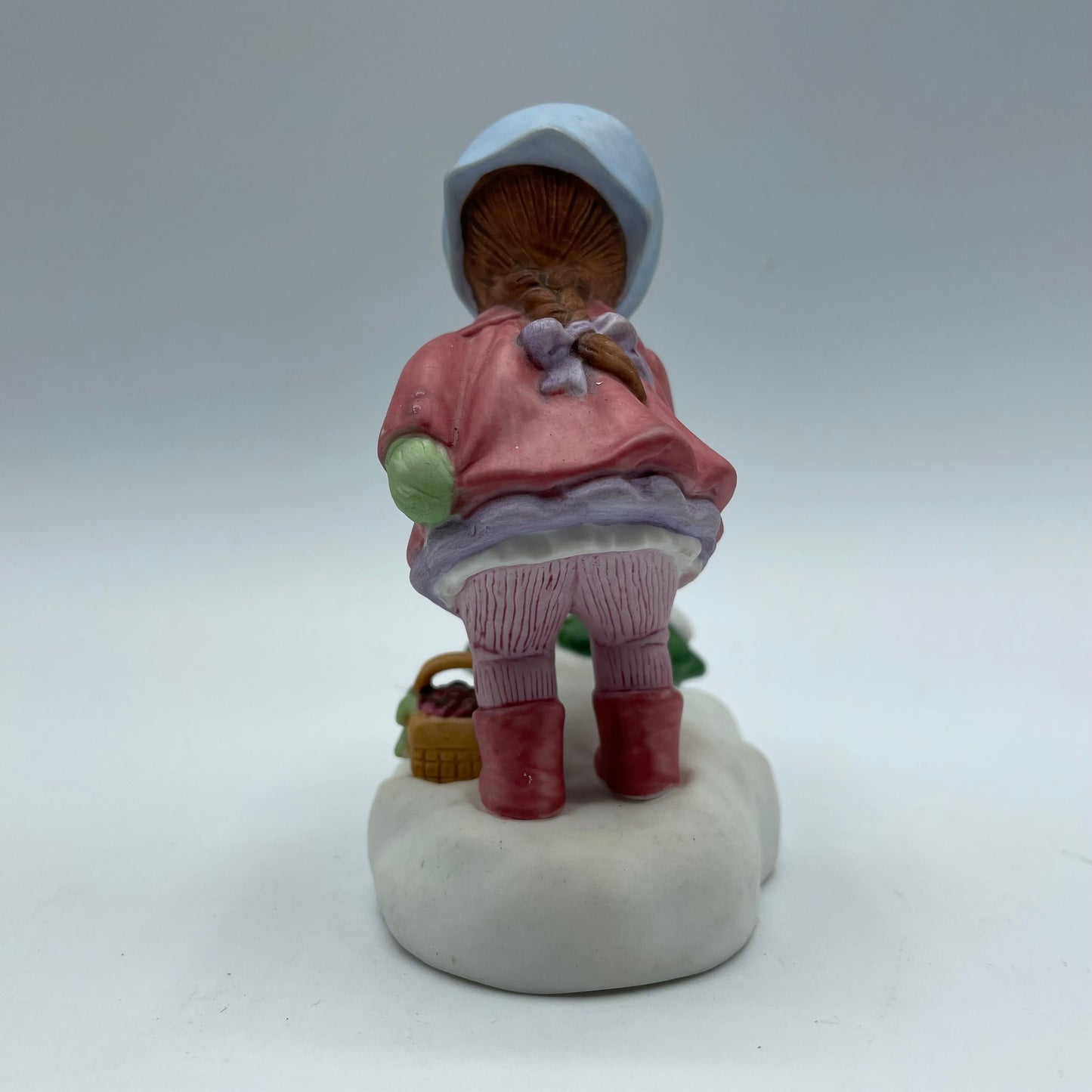 1986 Avon Music Box “We Wish You A Merry Christmas" Figurine